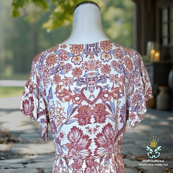 Sundance Boho Cottagecore Dress, Fits Medium-Large - Picture 6 of 11